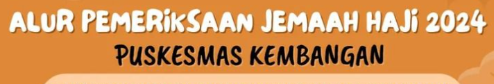 Pemeriksaan kesehatan Jemaah Haji