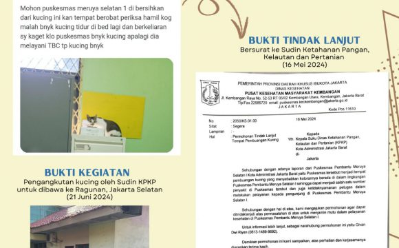 Bukti Tindak Lanjut Aduan Masyarakat 2024